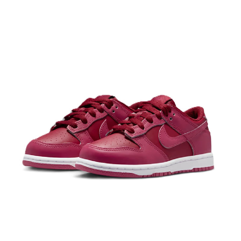 Little Kid's Dunk Low Team Red/Sweet Beet-Sweet Beet (FB9108 602)