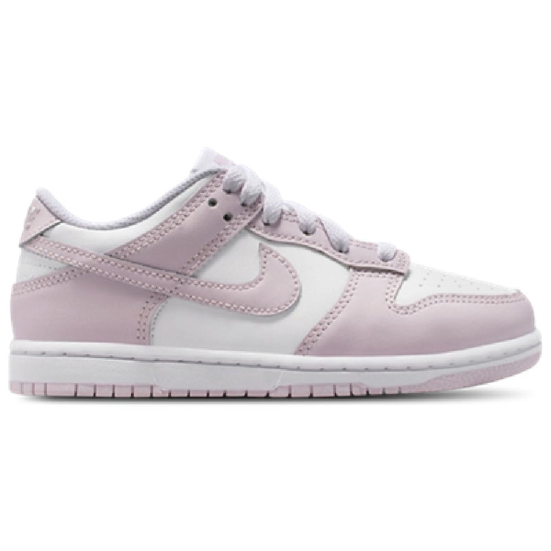 Little Kid's Dunk Low White/Light Violet (FB9108 128)