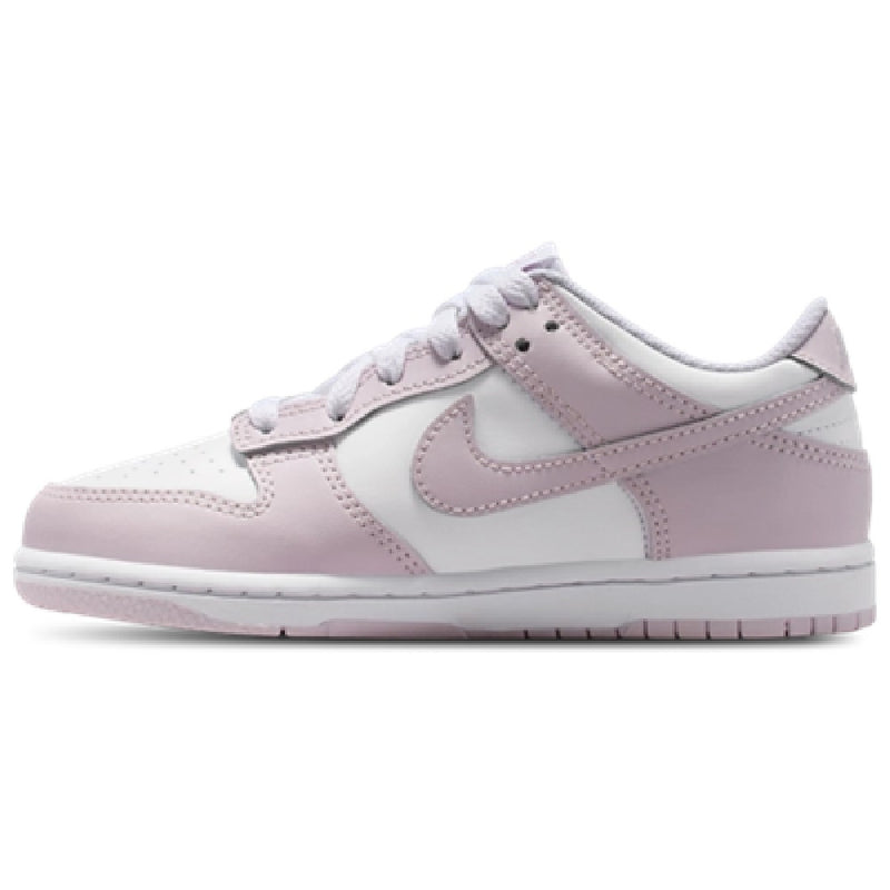 Little Kid's Dunk Low White/Light Violet (FB9108 128)