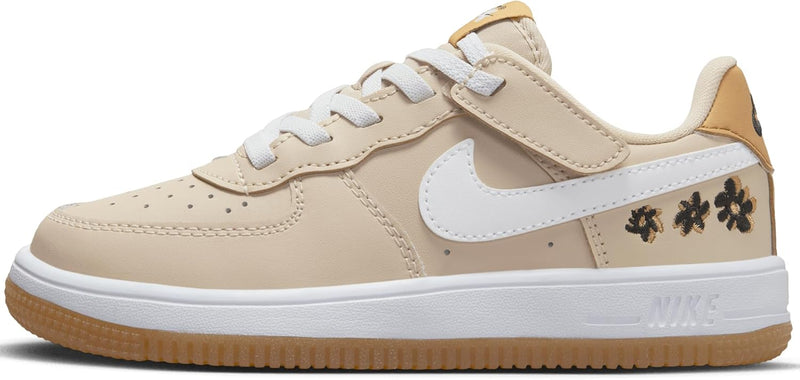 Little Kid's Force 1 Low Easyon SE Sndrft/Wht-Twn-Blk (FZ1602 100)