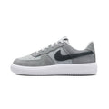 Little Kid's Force 1 Low Lace ESS+ Lt Smoke Grey/Dk Smoke Grey (IQ2747 001)