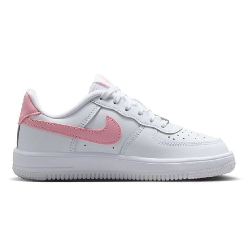 Little Kid's Force 1 Low Lace White/Med Soft Pink-White (IF1673 104)