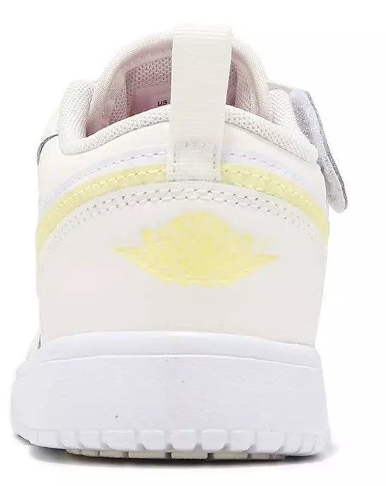 Little Kid's Jordan 1 Low Alt Sail/LT Laser Orange-White (FN7376 181)