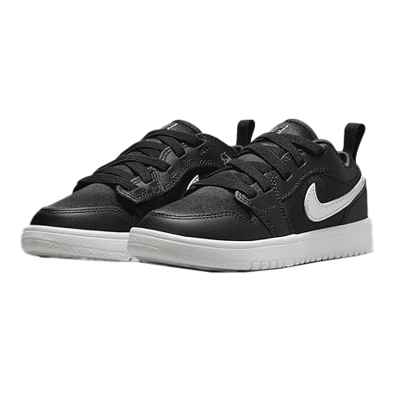 Little Kid's Jordan 1 Low ALT SE Black/Metallic Silver-Sail (FZ3920 001)