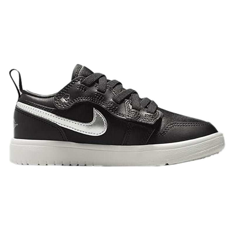 Little Kid's Jordan 1 Low ALT SE Black/Metallic Silver-Sail (FZ3920 001)