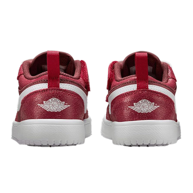Little Kid's Jordan 1 Low ALT SE Dark Pony/White-Varsity Red (HF3204 200)
