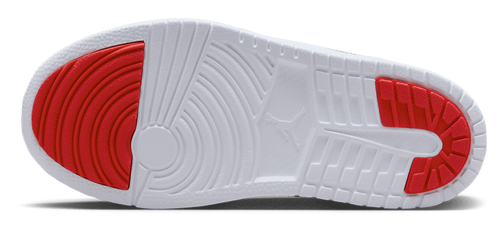 Little Kid's Jordan 1 Low ALT SE Football Grey/Univer Red (FN9744 018)