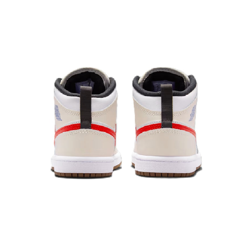 Little Kid's Jordan 1 Mid Phantom/Game Royal-White-Sail (DQ8424 004)