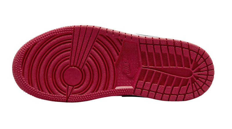 Little Kid's Jordan 1 Mid "Reverse Bred" Gym Red/Blck-White (640734 660)