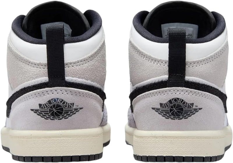 Little Kid's Jordan 1 Mid SE Craft Cement Grey/Black-White (FD9090 002)