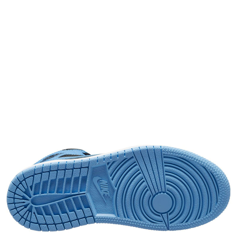Little Kid's Jordan 1 Mid University Blue/Black-White (DQ8424 401)