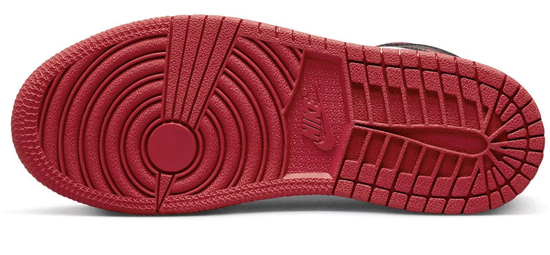 Little Kid's Jordan 1 Mid White/Gym Red-Black (DQ8424 106)