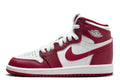 Little Kid's Jordan 1 Retro High OG "Artisanal Red" Wht/Red (FD1412 160)
