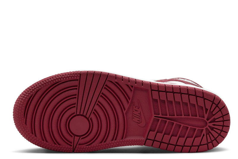 Little Kid's Jordan 1 Retro High OG "Artisanal Red" Wht/Red (FD1412 160)