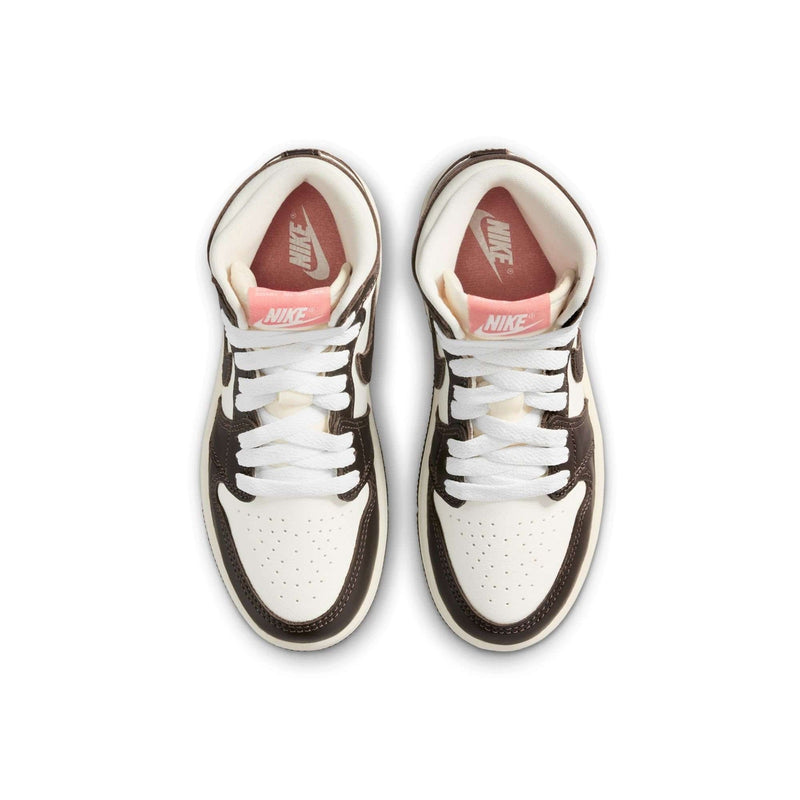 Little Kid's Jordan 1 Retro High OG Baroque Brown/Sail (FD2597 200)
