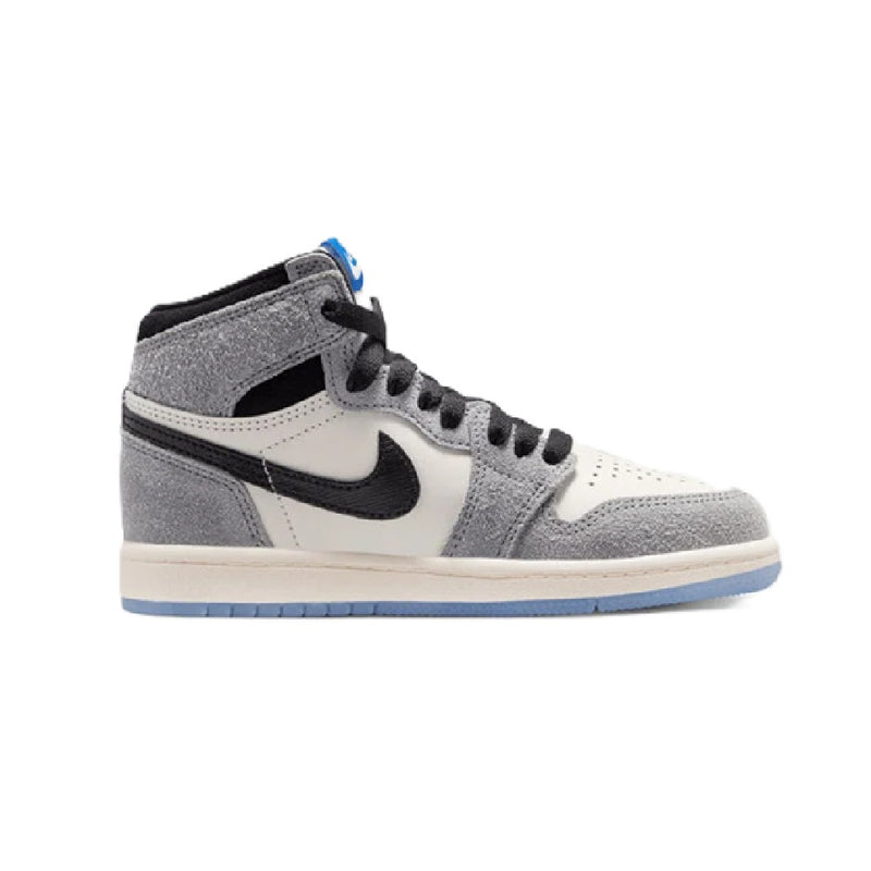Little Kid's Jordan 1 Retro High OG Cool Grey/Black-Sail (FD1412 003)