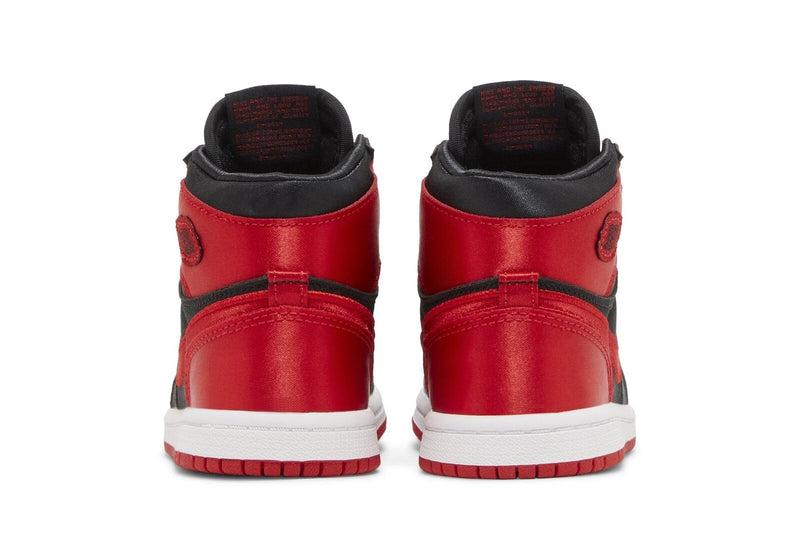Little Kid's Jordan 1 Retro High OG "Satin Bred" Bk/U Rd-Wt (FD5304 061)