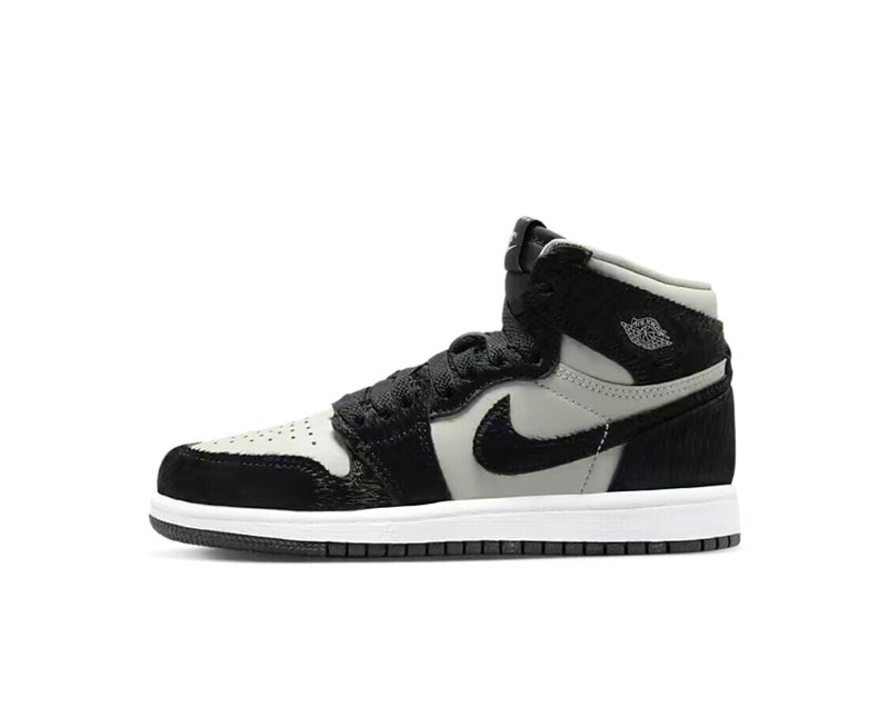 Little Kid's Jordan 1 Retro High OG "Twist 2.0" Gry/Blk-Wht (FB1312 001)