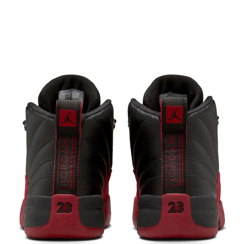 Little Kid's Jordan 12 Retro "Flu Game" Black/Varsity Red (151186 002)