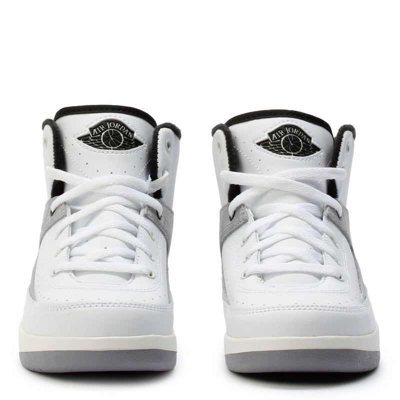 Little Kid's Jordan 2 Retro "Python" Wht/Fire Red-Blck-Sail (DQ8564 102)