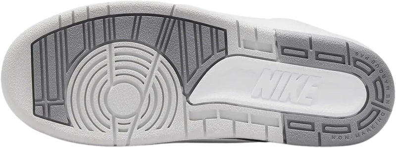 Little Kid's Jordan 2 Retro White/Cement Grey-Sail-Black (DQ8564 100)