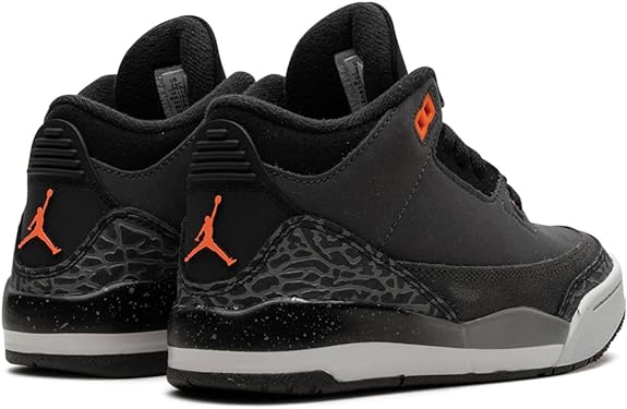 Little Kid's Jordan 3 Retro "Fear" Night Stadium/Total Orng (DM0966 080)