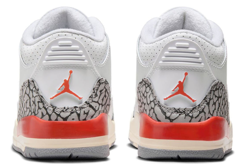 Little Kid's Jordan 3 Retro "Georgia Peach" Wht/Csmc Cly-Sl (FQ9174 121)