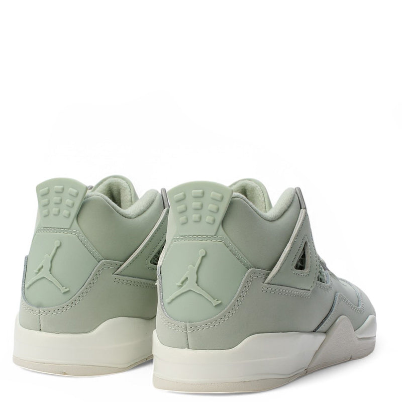 Little Kid's Jordan 4 Retro "Abundance" Seafoam/Sl-Met Svr (HV4385 003)