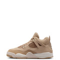 Little Kid's Jordan 4 Retro Hemp/LT Orewood BRN (HV4385 200)