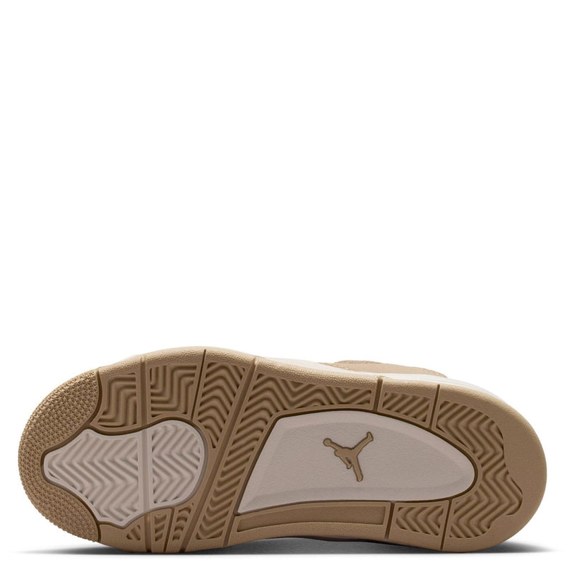 Little Kid's Jordan 4 Retro Hemp/LT Orewood BRN (HV4385 200)