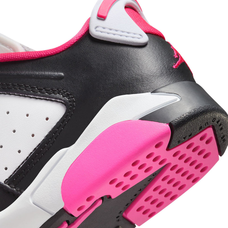 Little Kid's Jordan 6 Retro Low Black/Fierce Pink-White (DV3528 061)