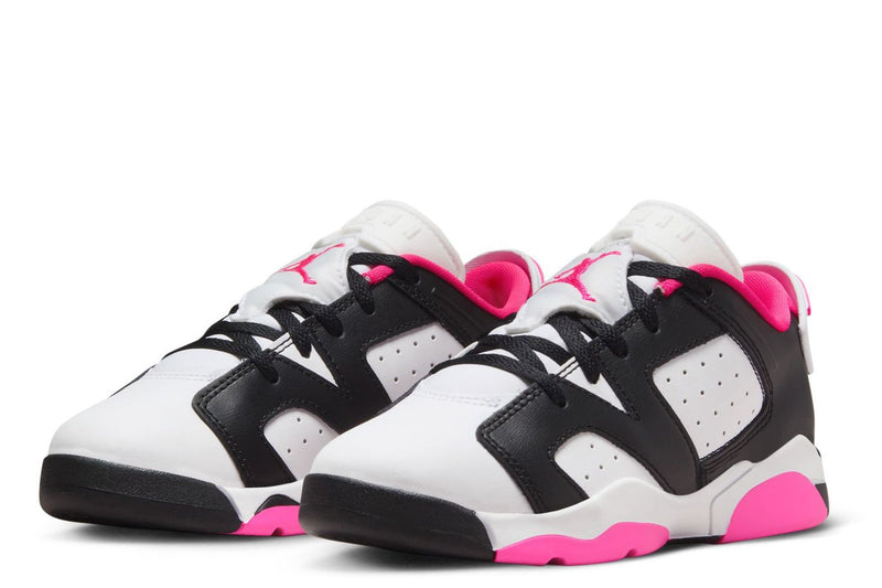 Little Kid's Jordan 6 Retro Low Black/Fierce Pink-White (DV3528 061)