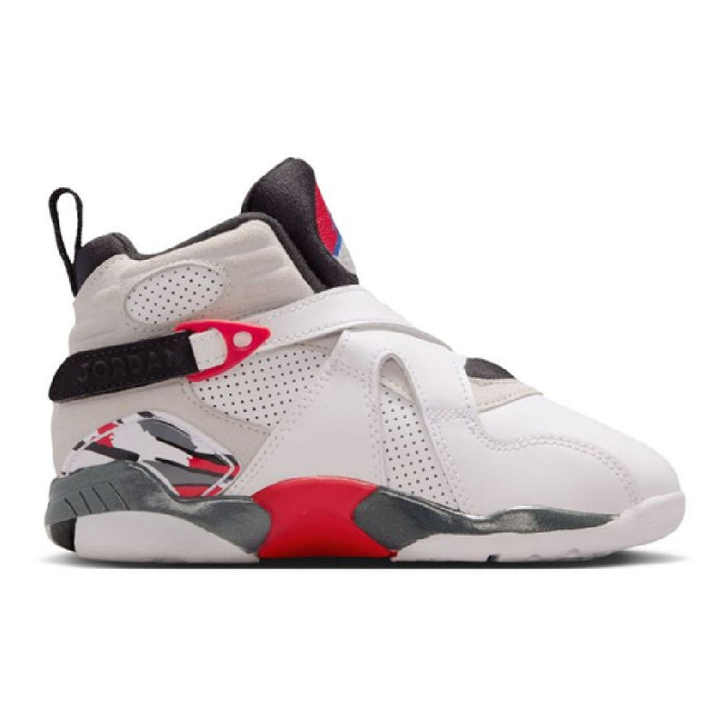 Little Kid's Jordan 8 Retro "Bugs Bunny" White/Black-True Red (305369 100)