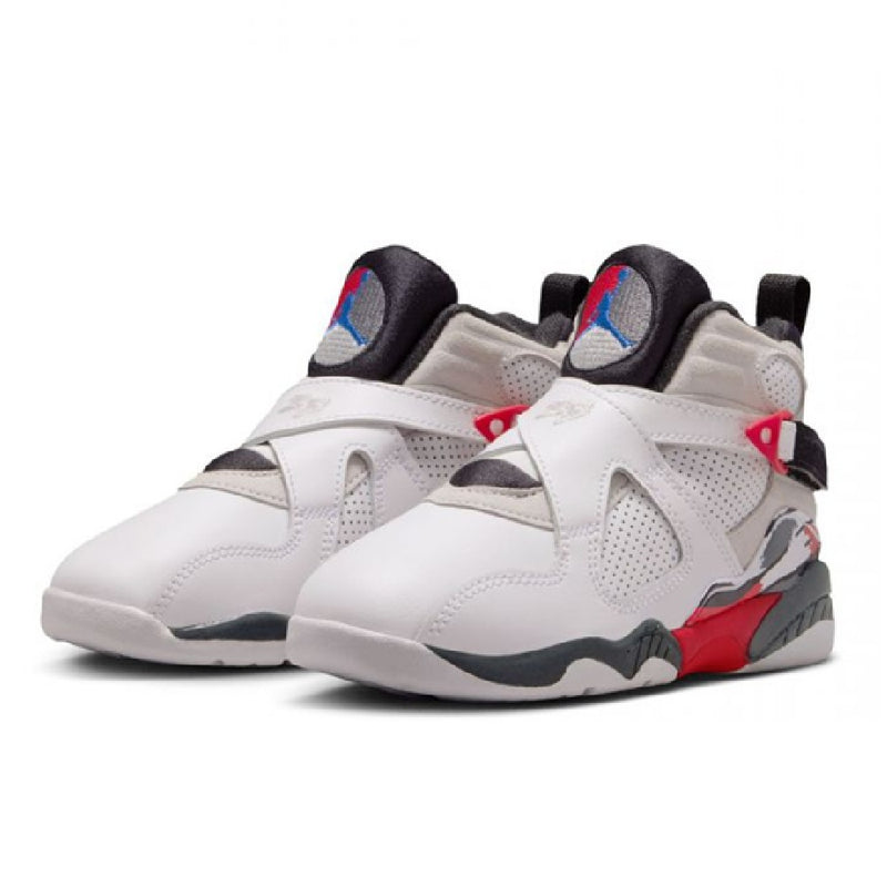 Little Kid's Jordan 8 Retro "Bugs Bunny" White/Black-True Red (305369 100)