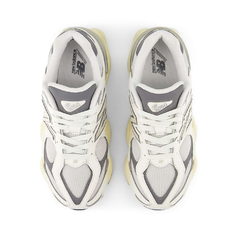 Little Kid's New Balance 9060 White Grey (PC9060GA)