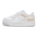 Little Kid's Puma Carina Street Cord Silver Mist-Puma White-Pink (398741 01)