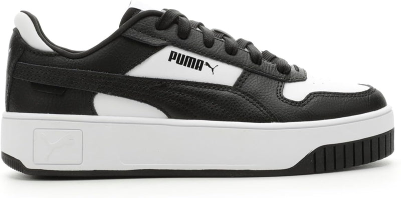 Little Kid's Puma Carina Street Puma White-Puma Black (393847 06)