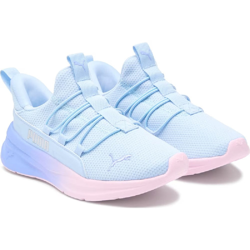 Little Kid's Puma One4All 2.0 Glitter Hautetropic-Iavender-Pink (312531 02)