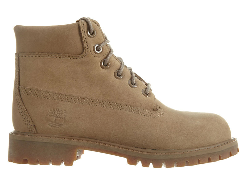 Little Kid's Timberland 6 In Prem Yellow Nubuck (TB0A1999)