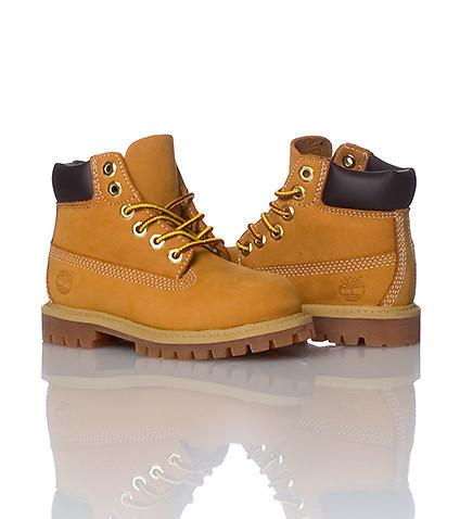 Little Kid's Timberland 6 In. Premium Boot Wheat (2025 Model)