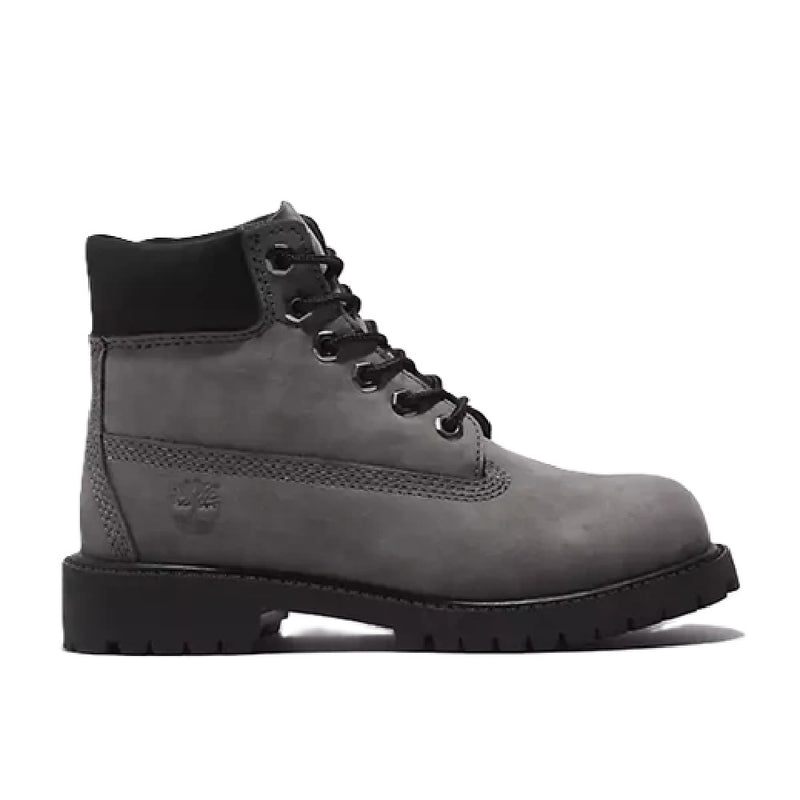 Little Kid's Timberland Premium 6 In. Boot Medium Grey Nubuck (TB0A5Y4H 033)