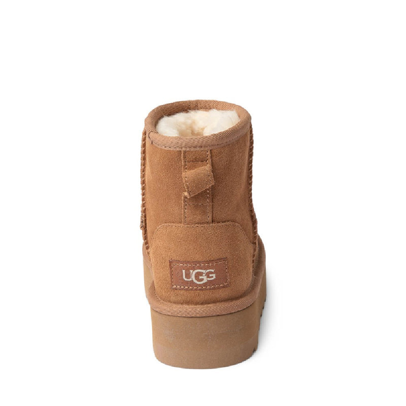 Little Kid's UGG Classic Mini Platform Chestnut (1143700K-CHE)