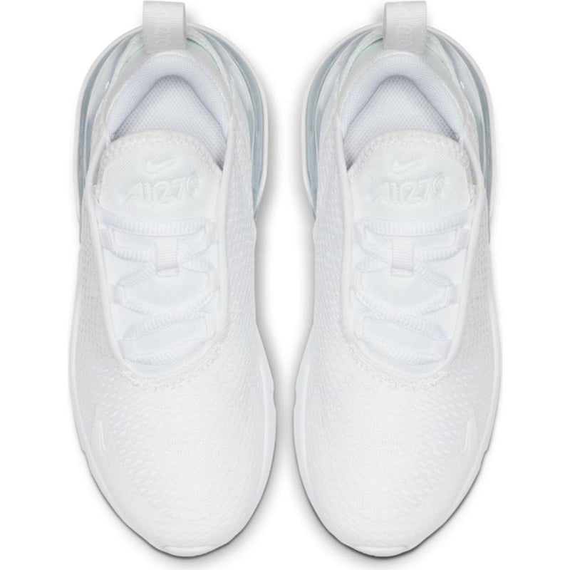 Little Kids Air Max 270 White/Metallic Silver/White (AO2372 103)