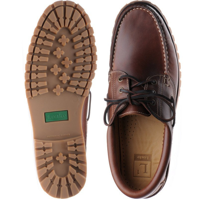 Product image for Loake 522 in brown waxy leather
