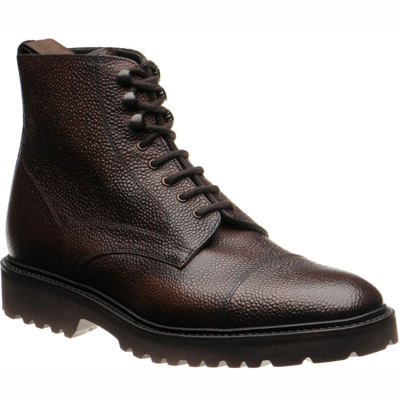 Product image for Loake Aquarius in dark brown grain