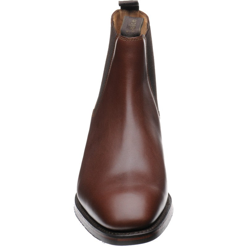 Product image for Loake Chatsworth (Rubber) in brown waxy calf