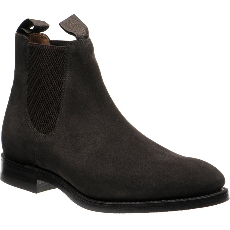 Product image for Loake Chatsworth (Rubber) in dark brown suede
