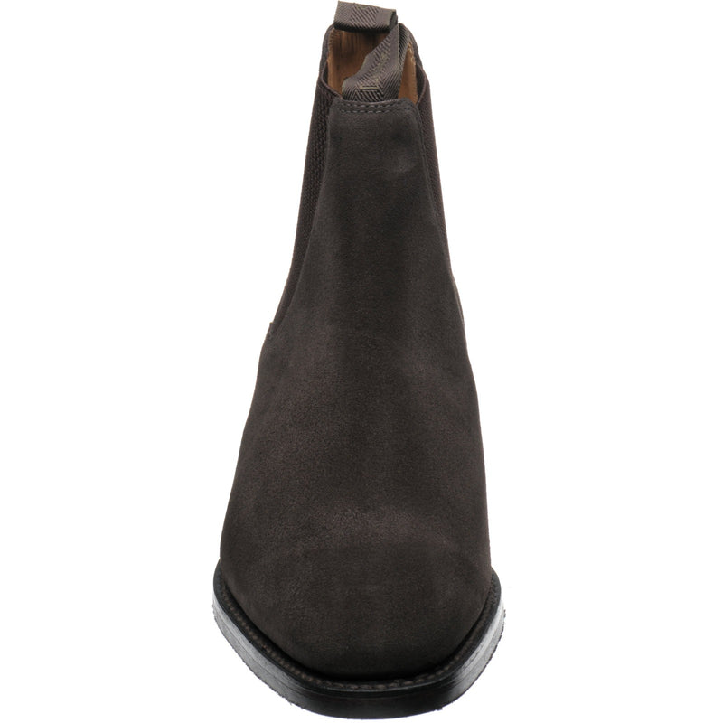 Product image for Loake Chatsworth (Rubber) in dark brown suede