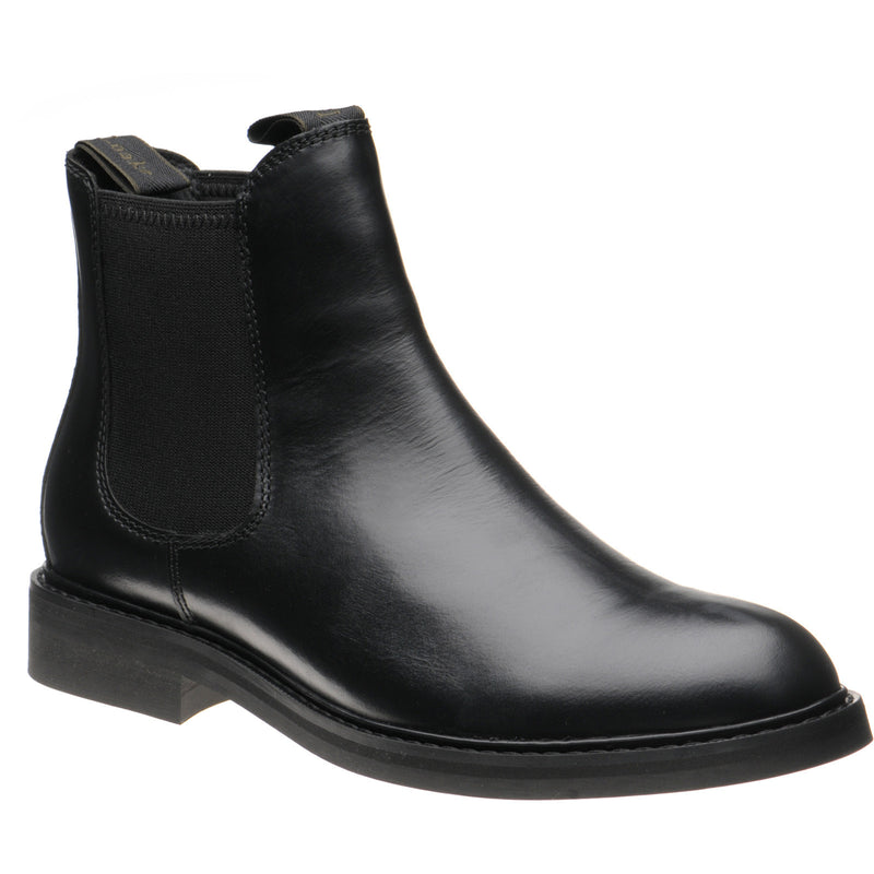 Product image for Loake Ducksworth in black waxy calf