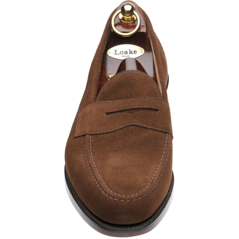 Product image for Loake Imperial in brown suede